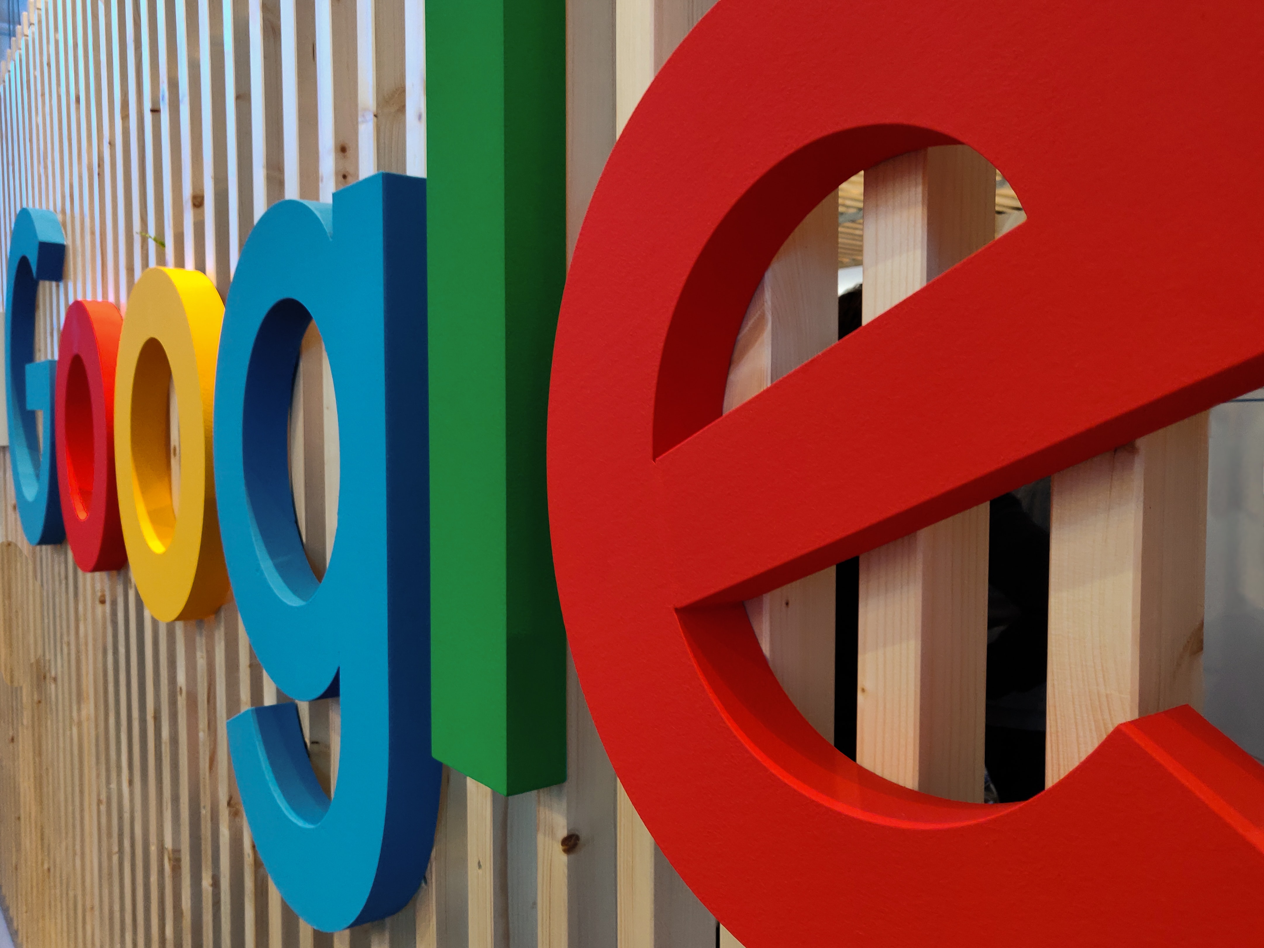 Google Logo on Building